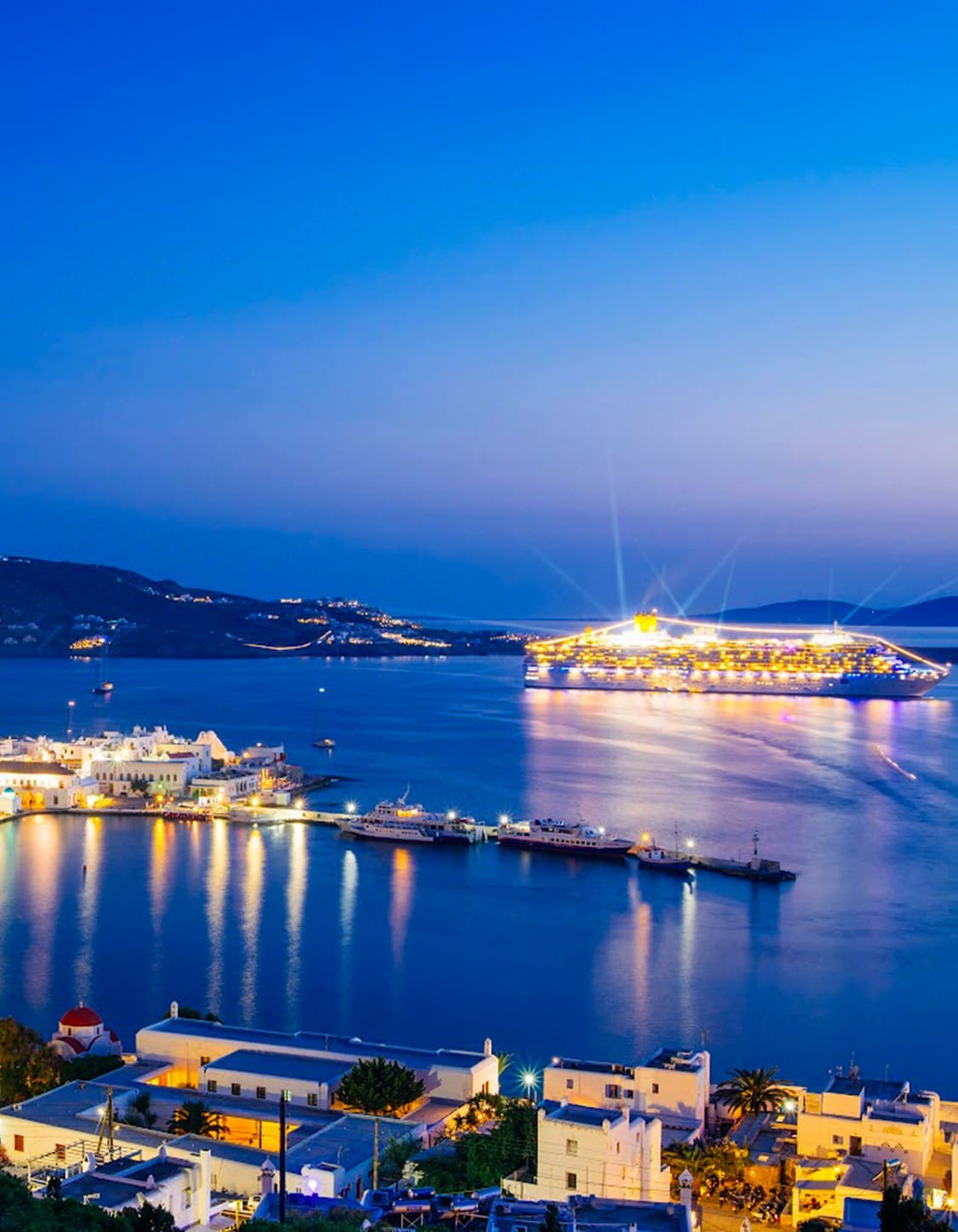 Party auf der Kreuzfahrt nach Mykonos Costa Kreuzfahrten