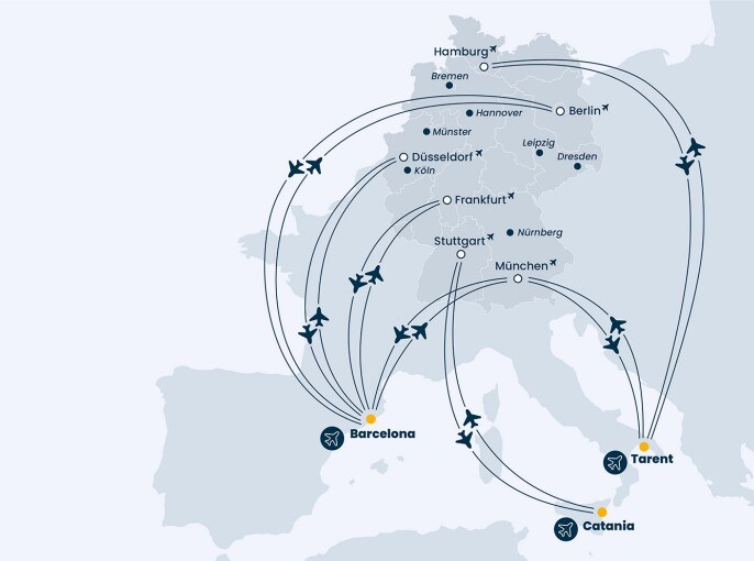 Erreichen Sie die Häfen | Costa Kreuzfahrten