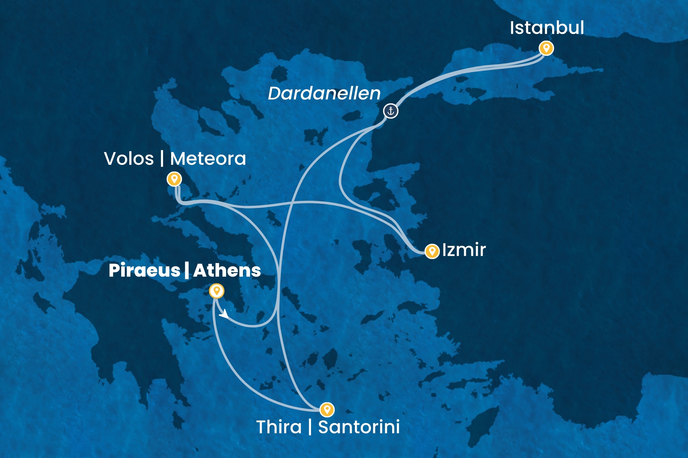 Östliches Mittelmeer ab Piräus | Athen