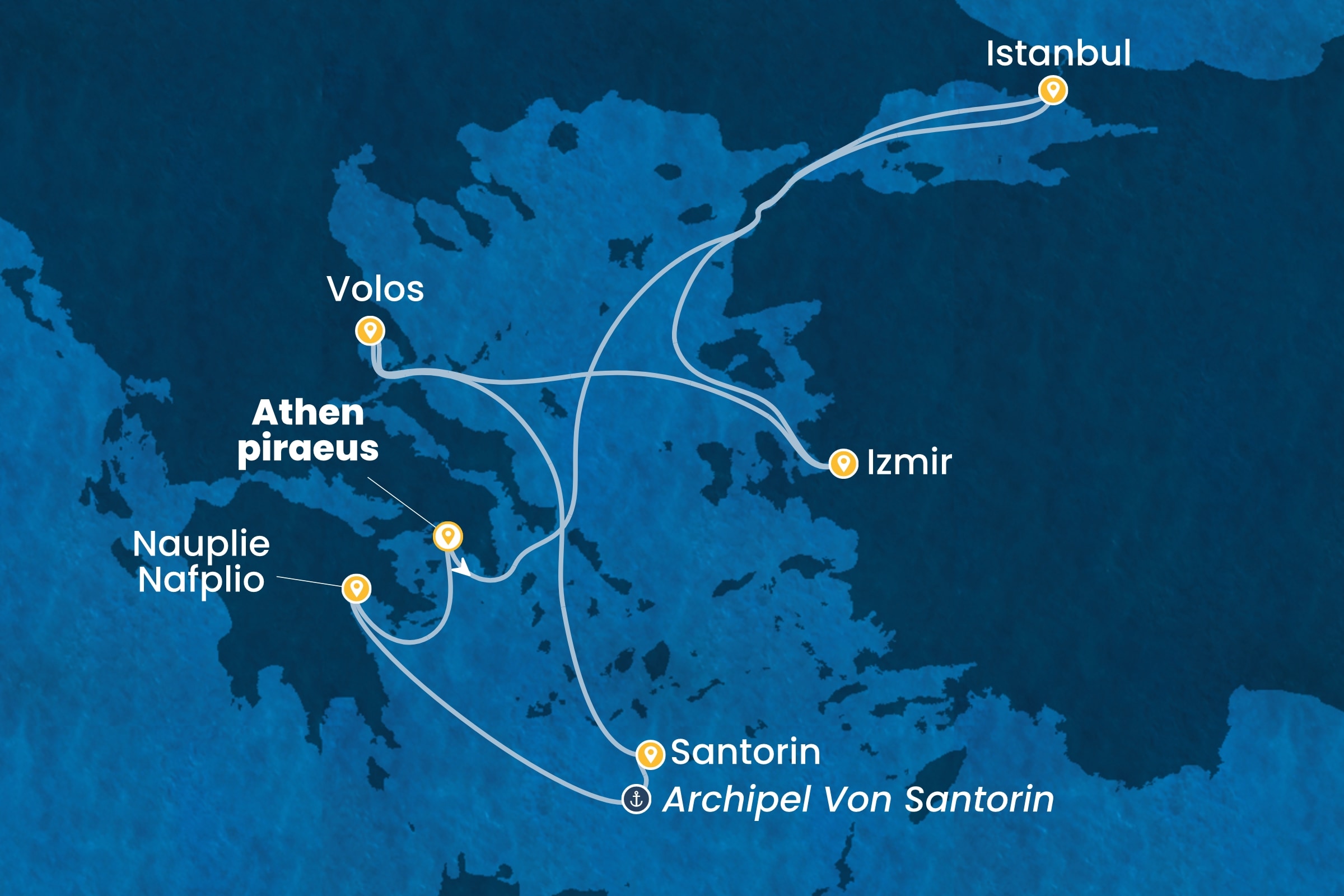 Östliches Mittelmeer ab Piräus | Athen