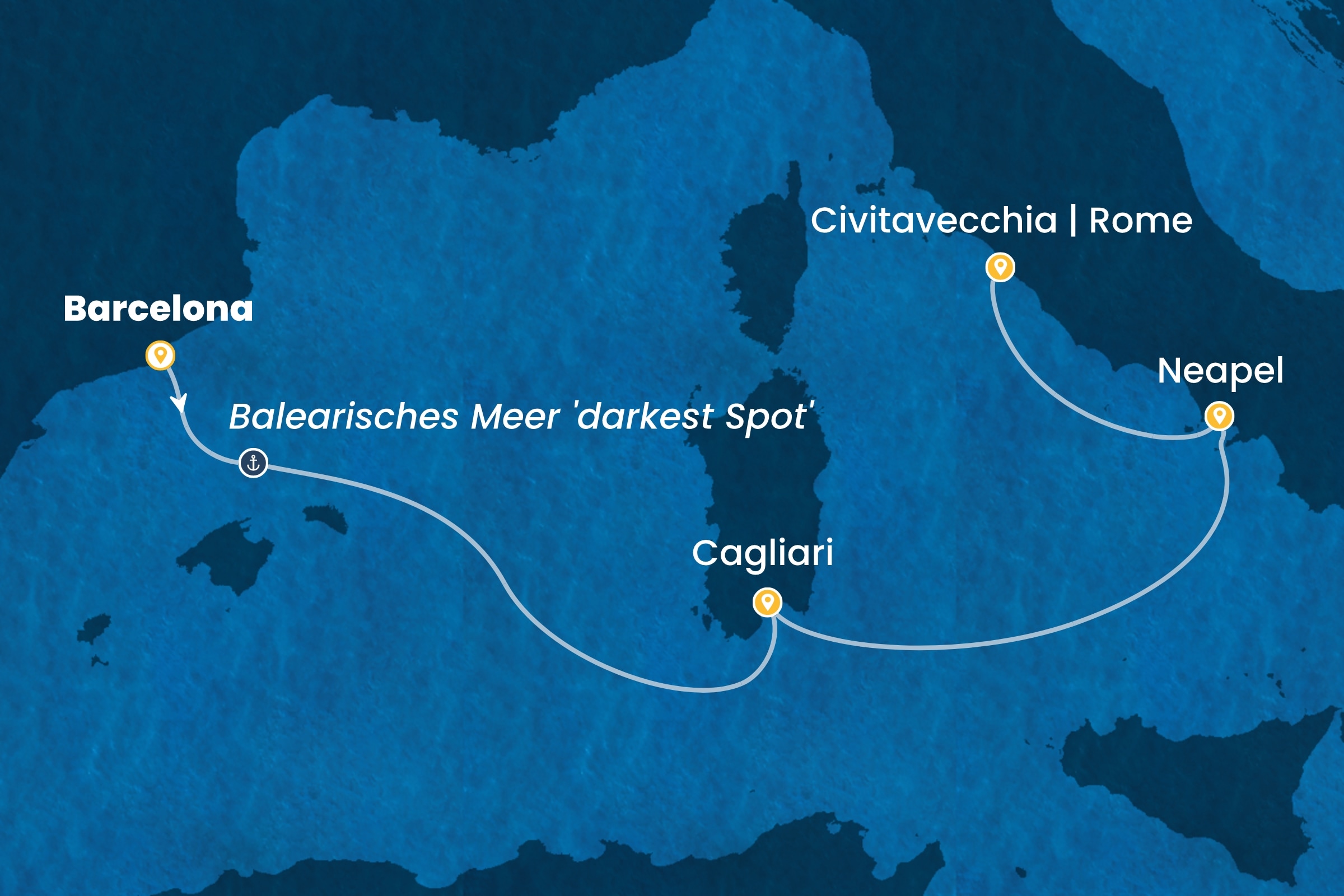Westliches Mittelmeer ab Barcelona