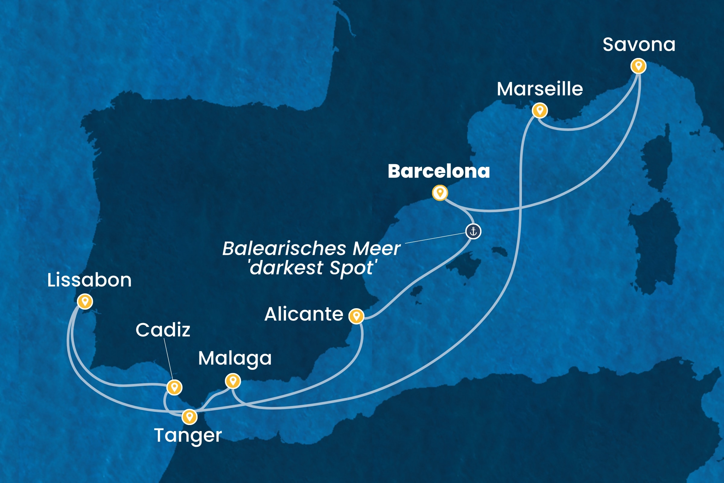 Westliches Mittelmeer ab Barcelona