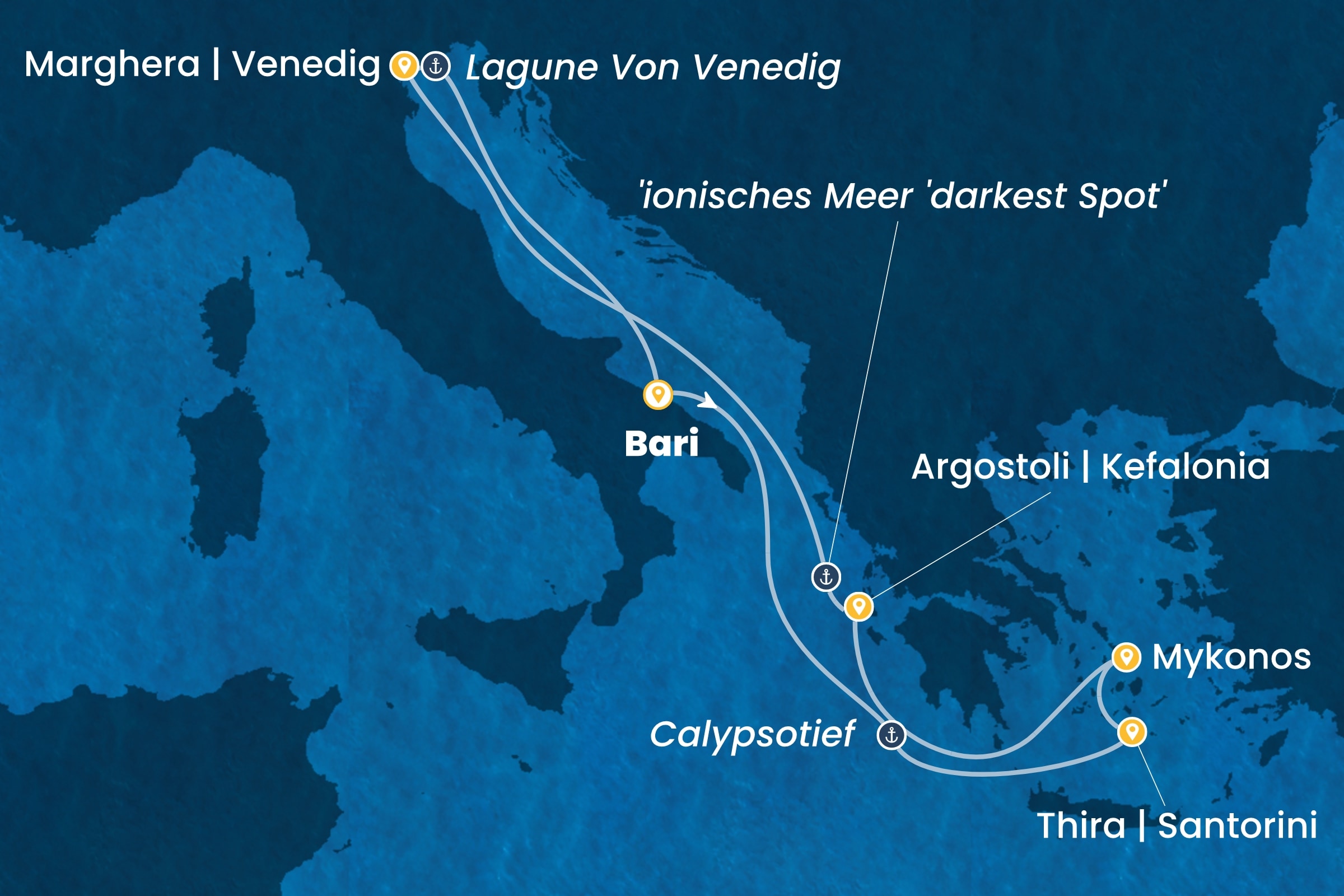Östliches Mittelmeer ab Bari