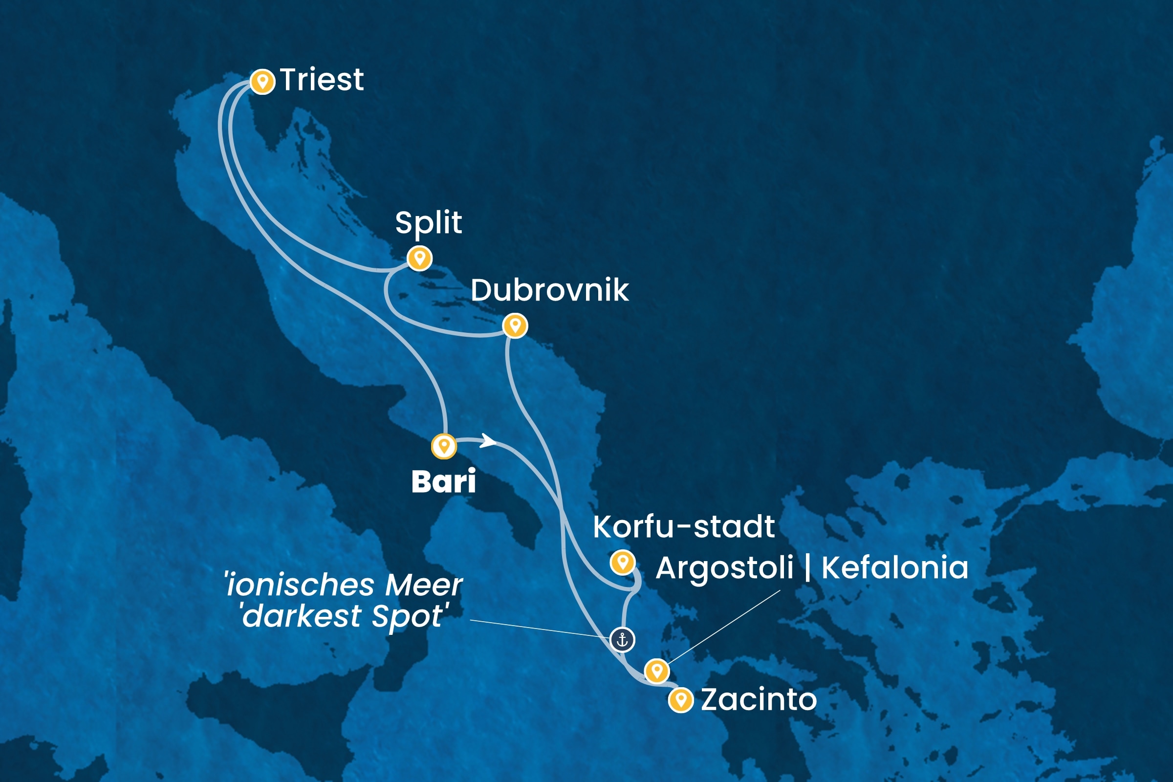 Östliches Mittelmeer ab Bari