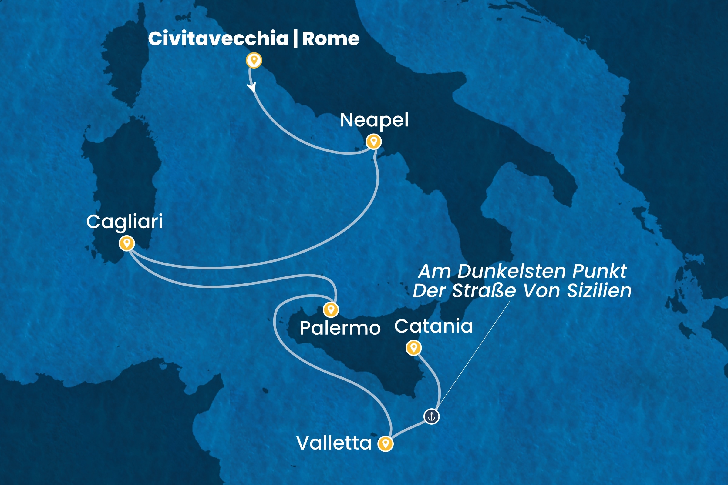 Östliches Mittelmeer ab Civitavecchia | Rom