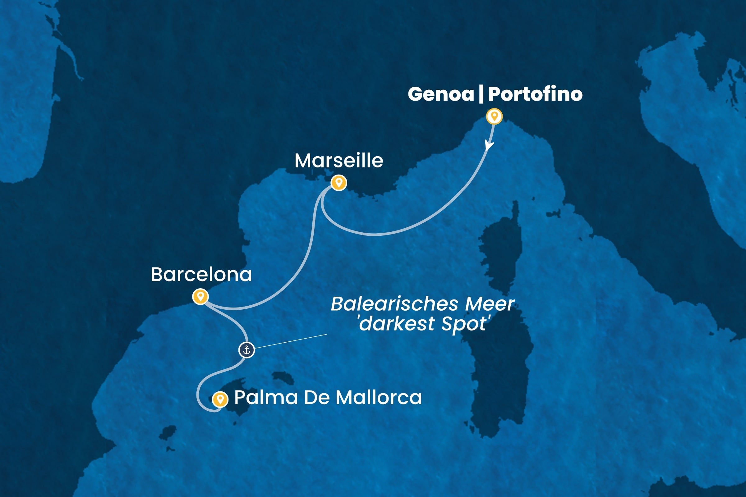 Westliches Mittelmeer ab Genua | Portofino