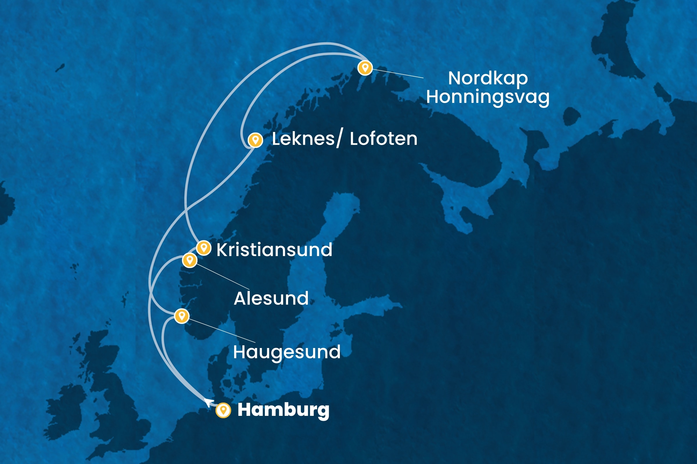Nordeuropa und Fjorde ab Hamburg