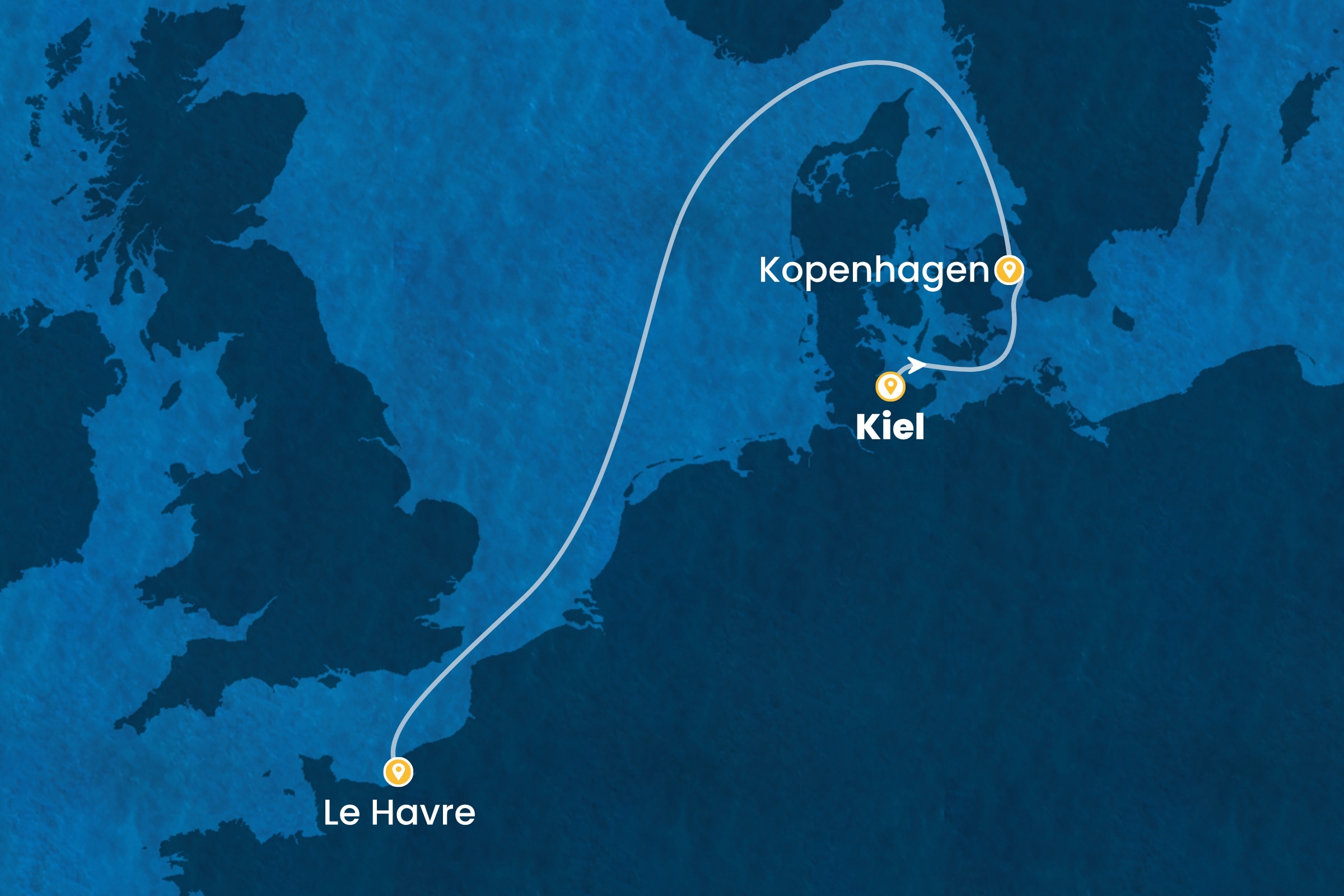 Ozean-Kreuzfahrten ab Kiel