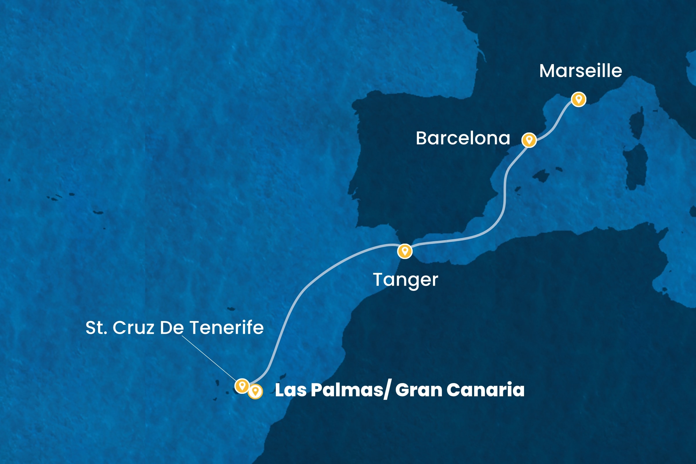 Ozean-Kreuzfahrten ab Las Palmas | Gran Canaria