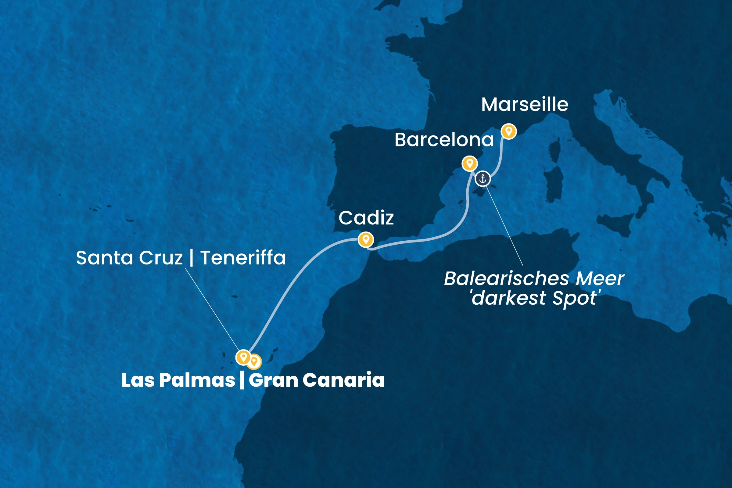 Ozean-Kreuzfahrten ab Las Palmas | Gran Canaria