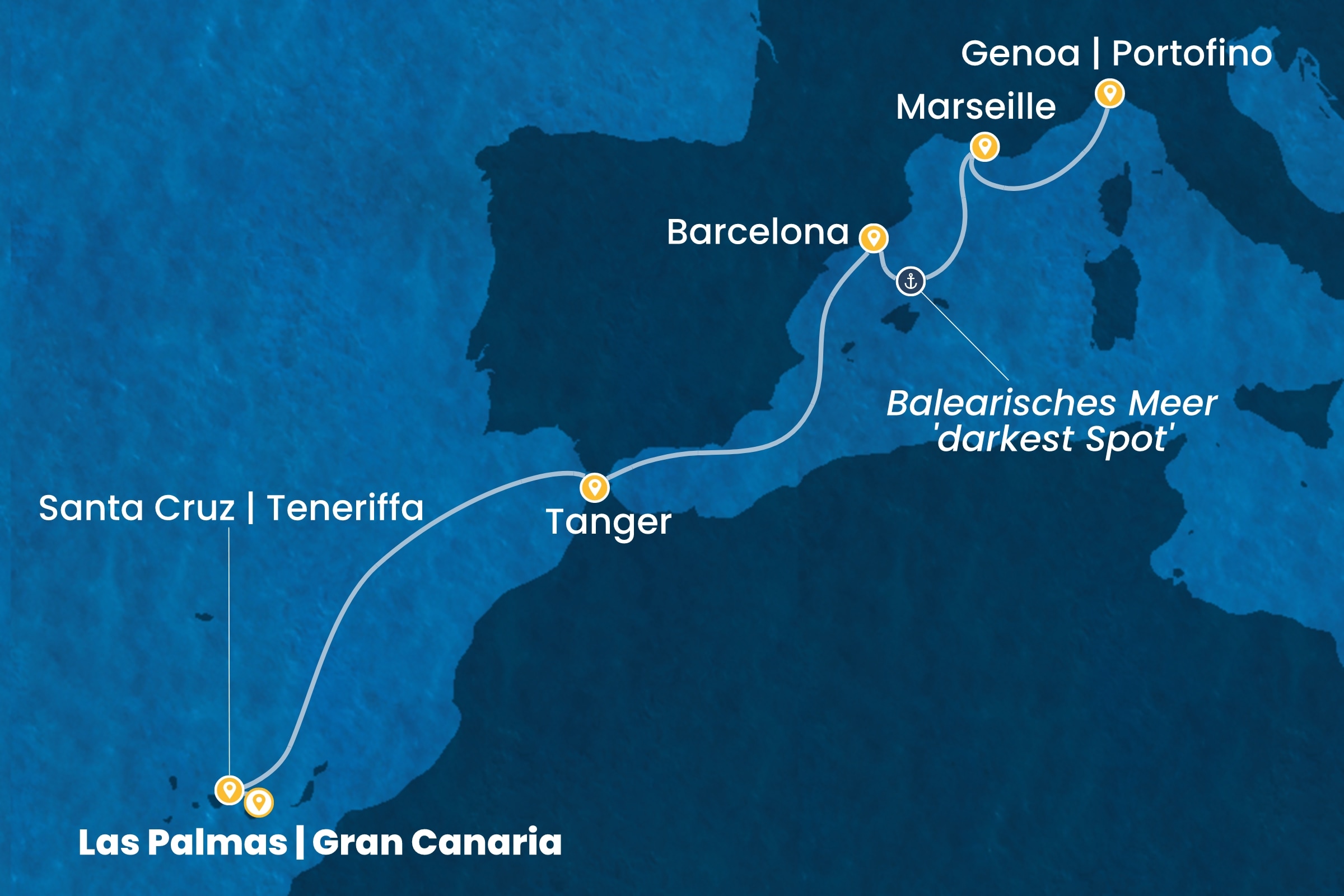 Ozean-Kreuzfahrten ab Las Palmas | Gran Canaria