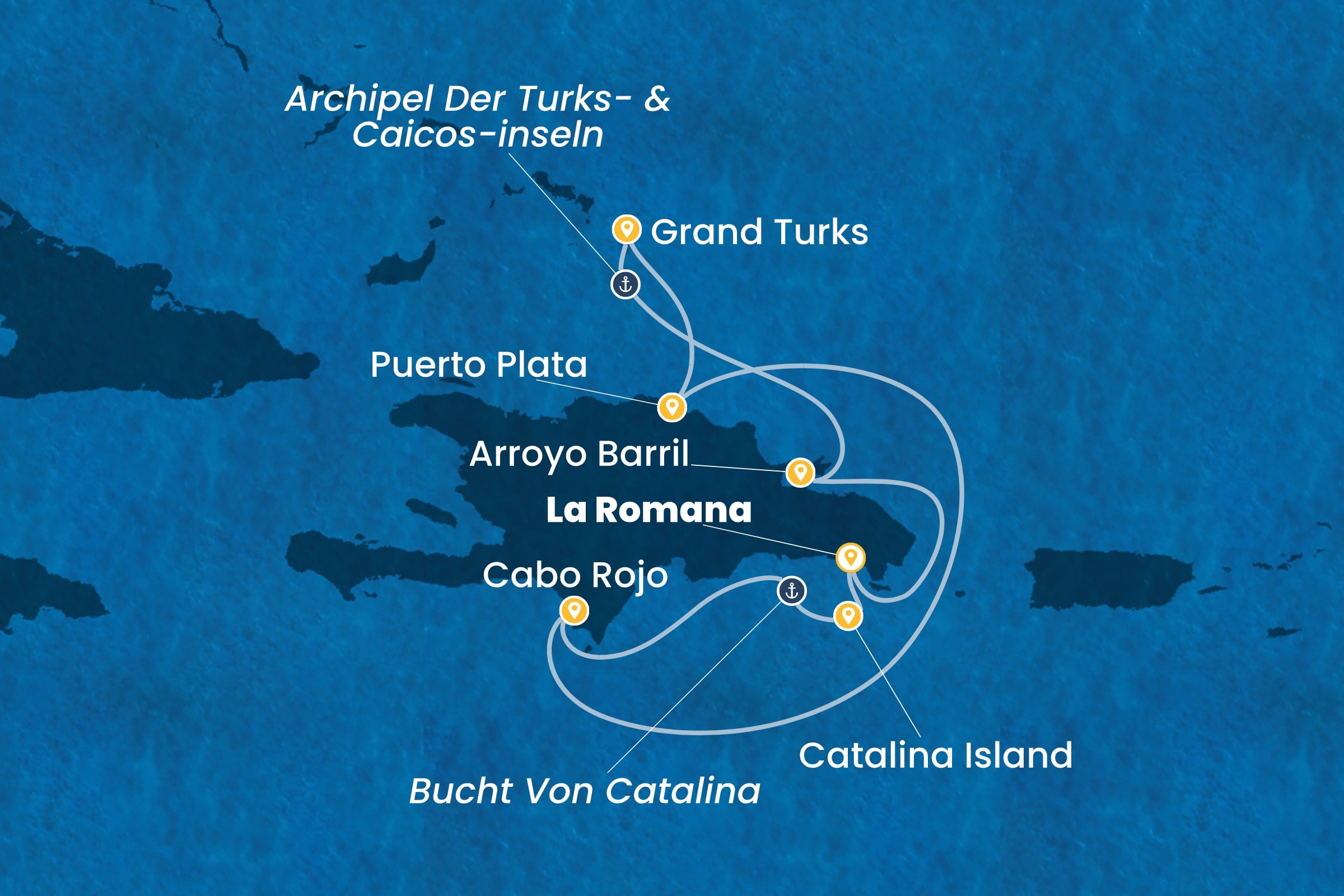 Karibik und Antillen ab La Romana / Santo Domingo
