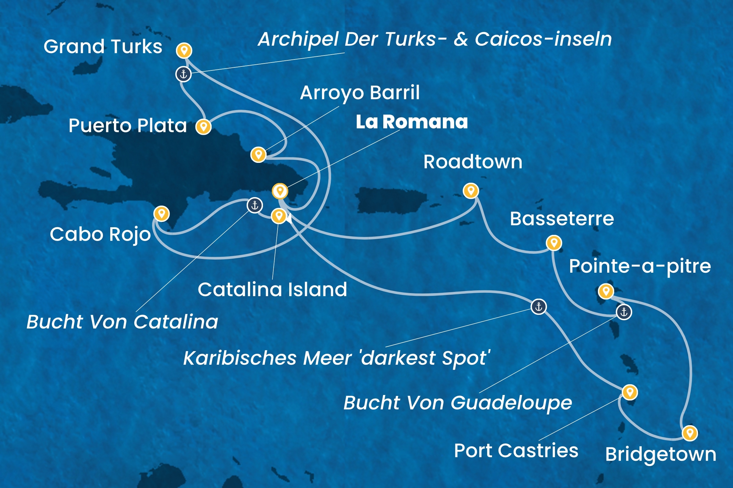 Karibik und Antillen ab La Romana / Santo Domingo