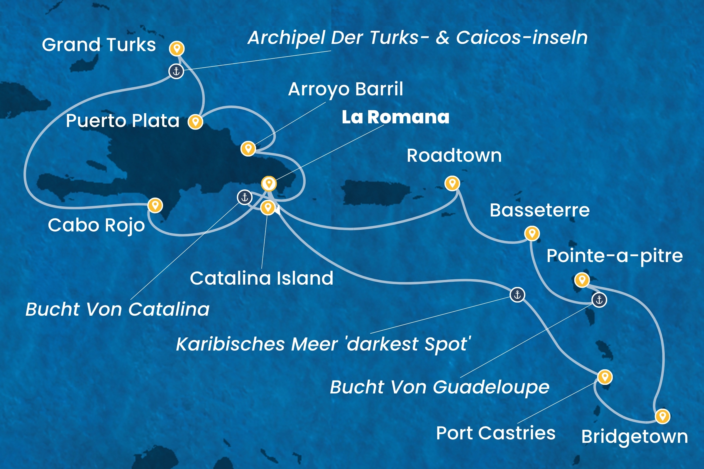 Karibik und Antillen ab La Romana / Santo Domingo