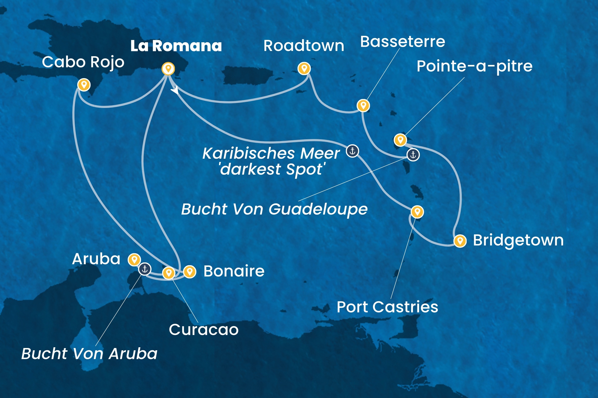 Karibik und Antillen ab La Romana / Santo Domingo
