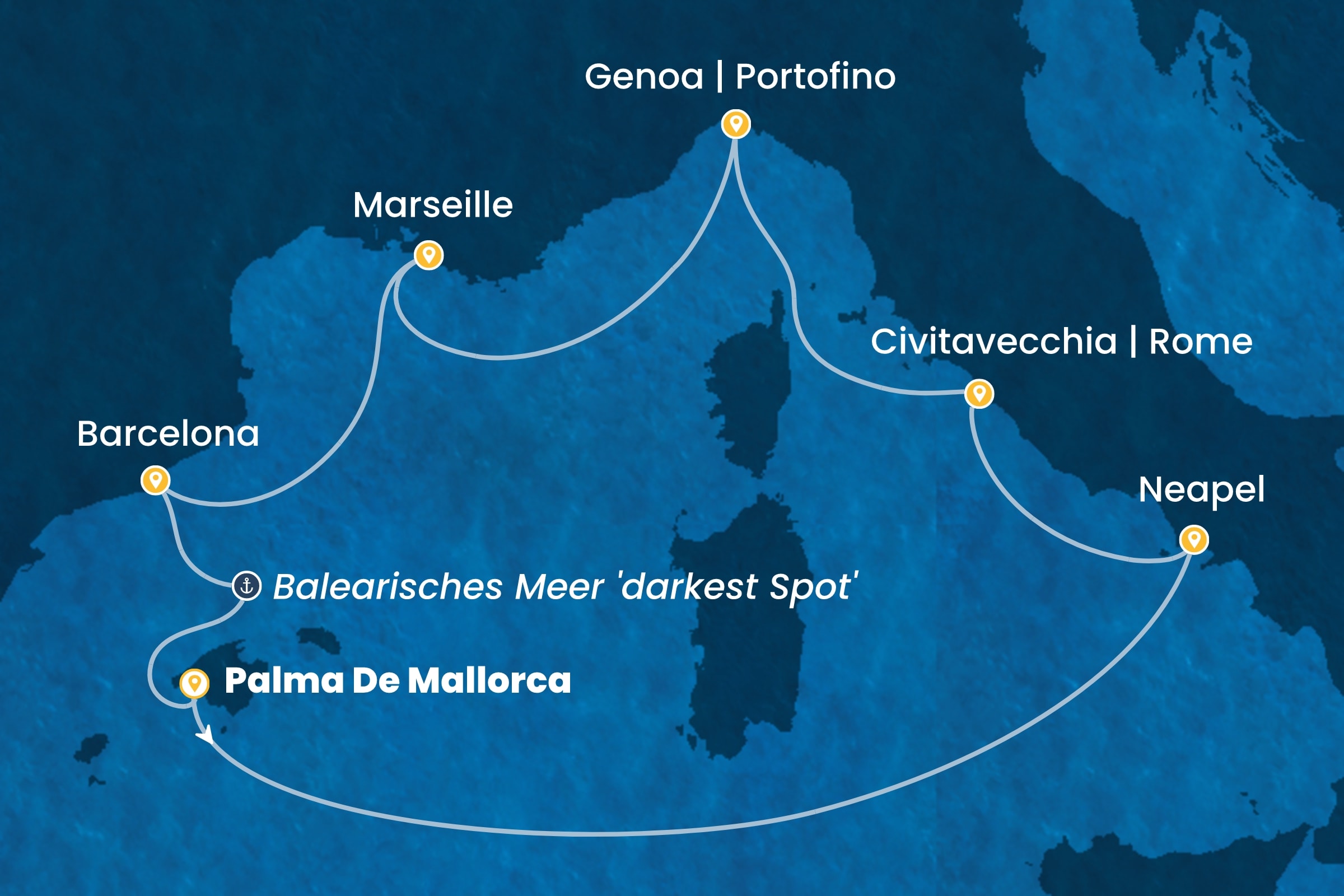 Westliches Mittelmeer ab Palma
