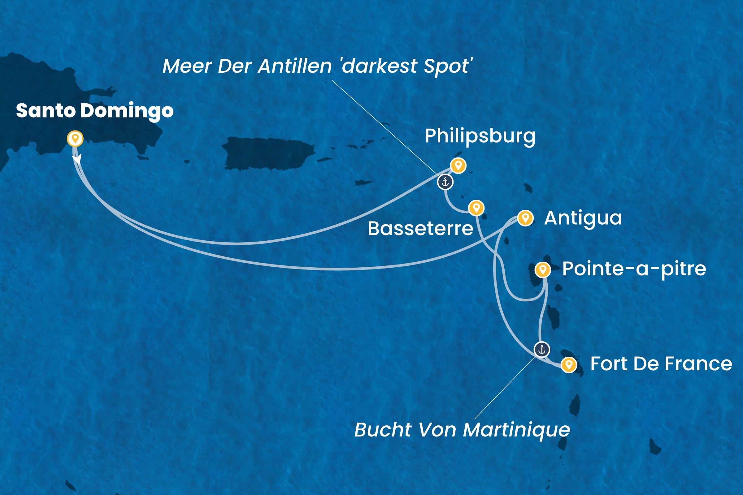 Karibik und Antillen ab Santo Domingo