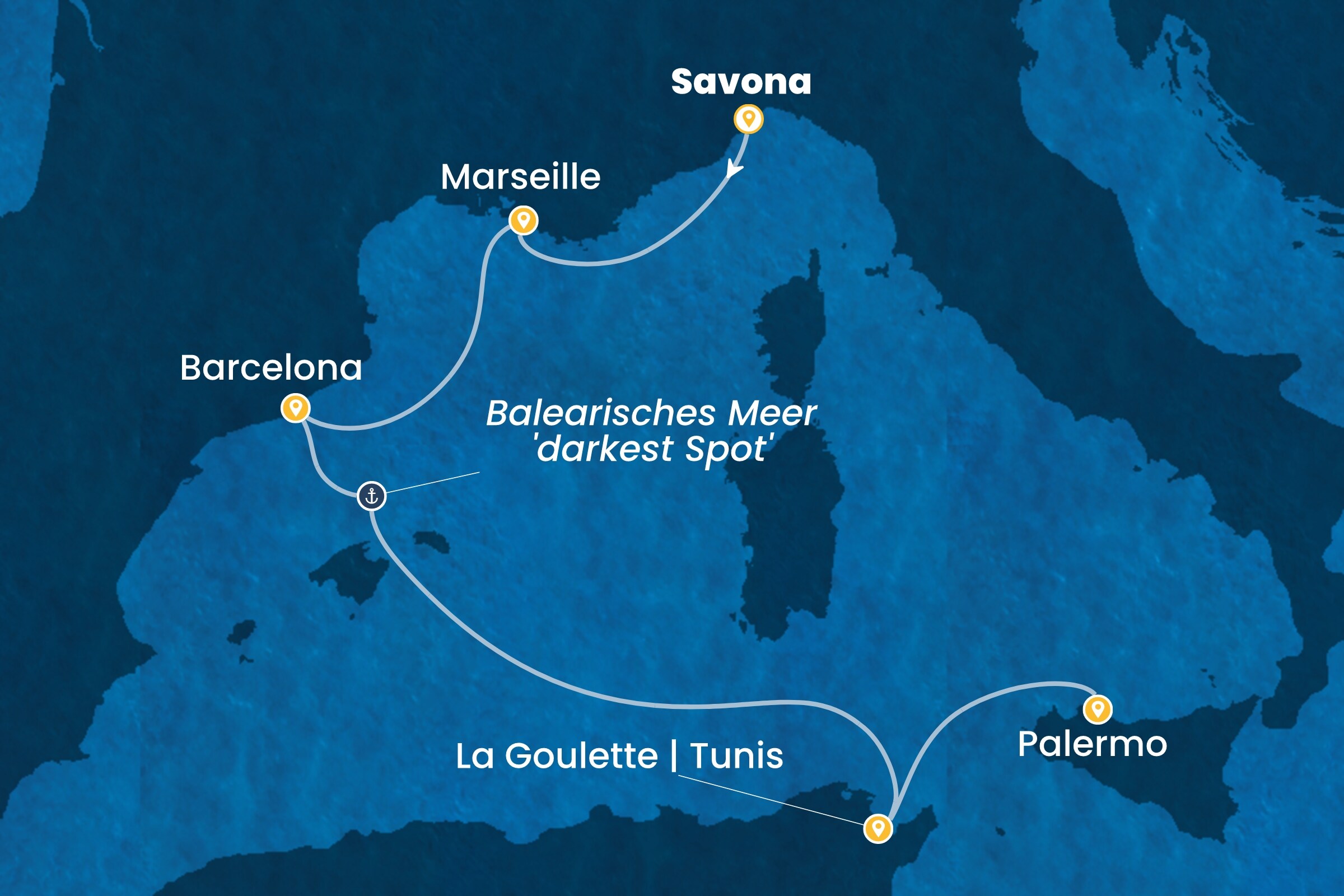 Westliches Mittelmeer ab Savona