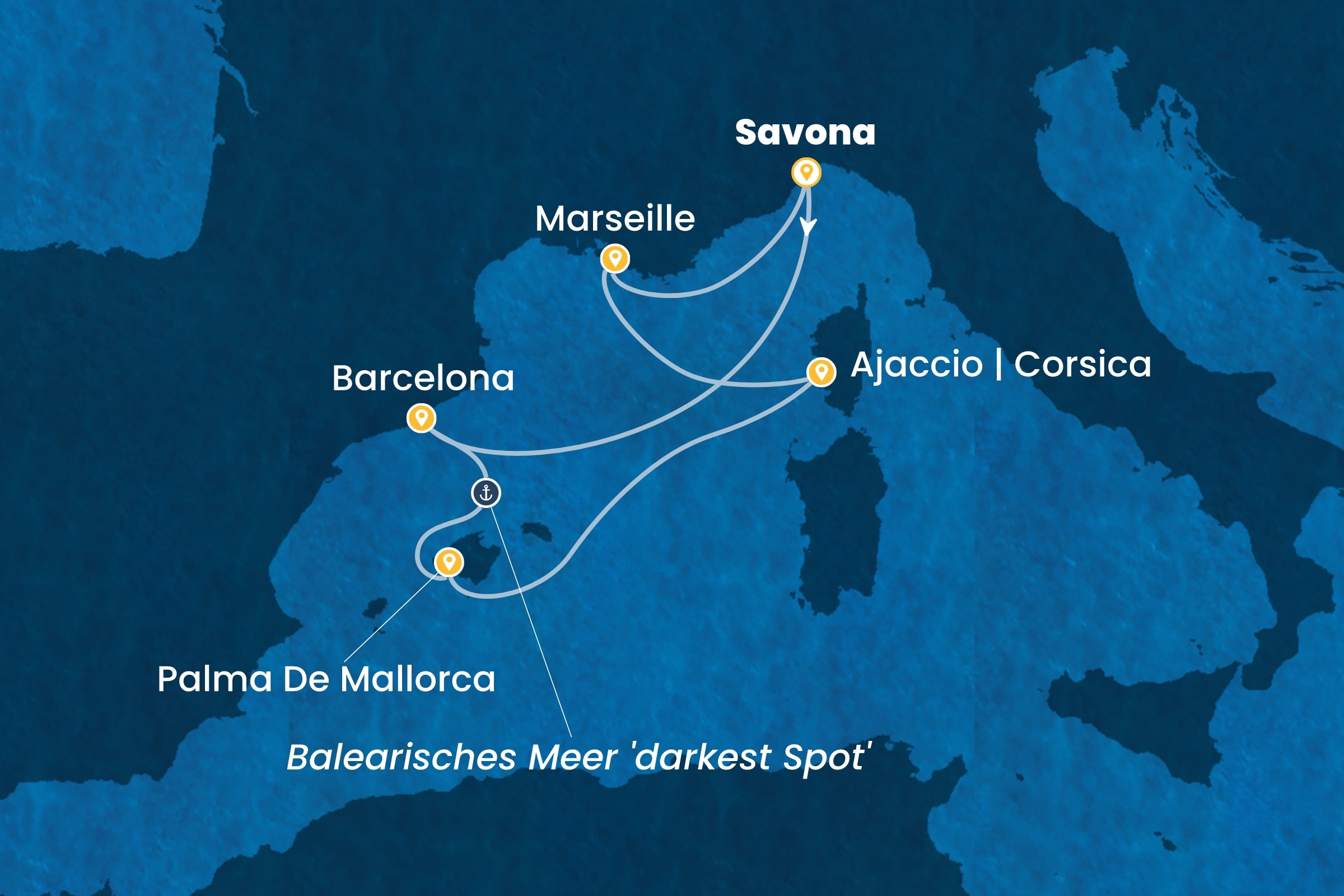 Mini-Kreuzfahrten ab Savona