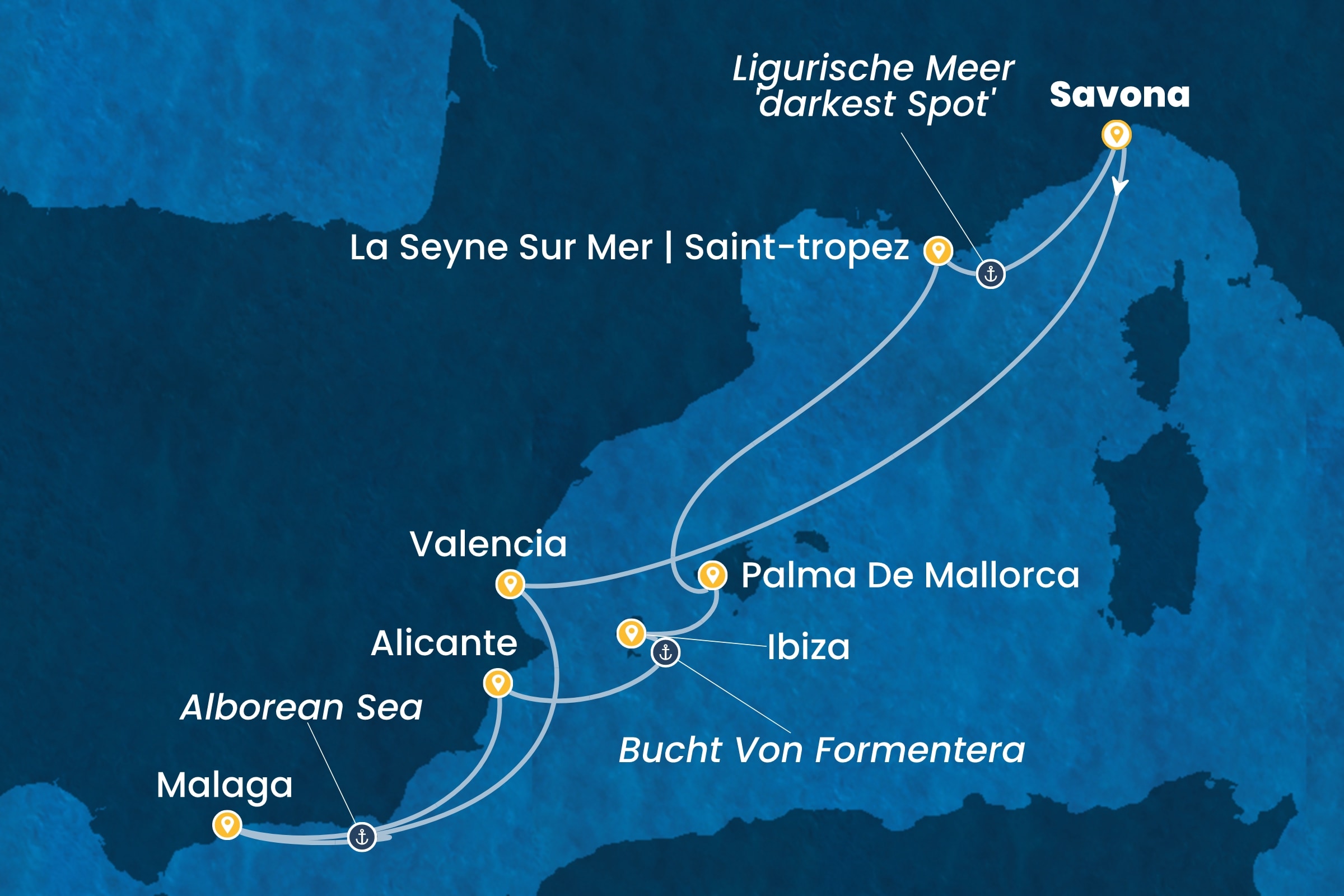 Besondere Kreuzfahrten  ab Savona