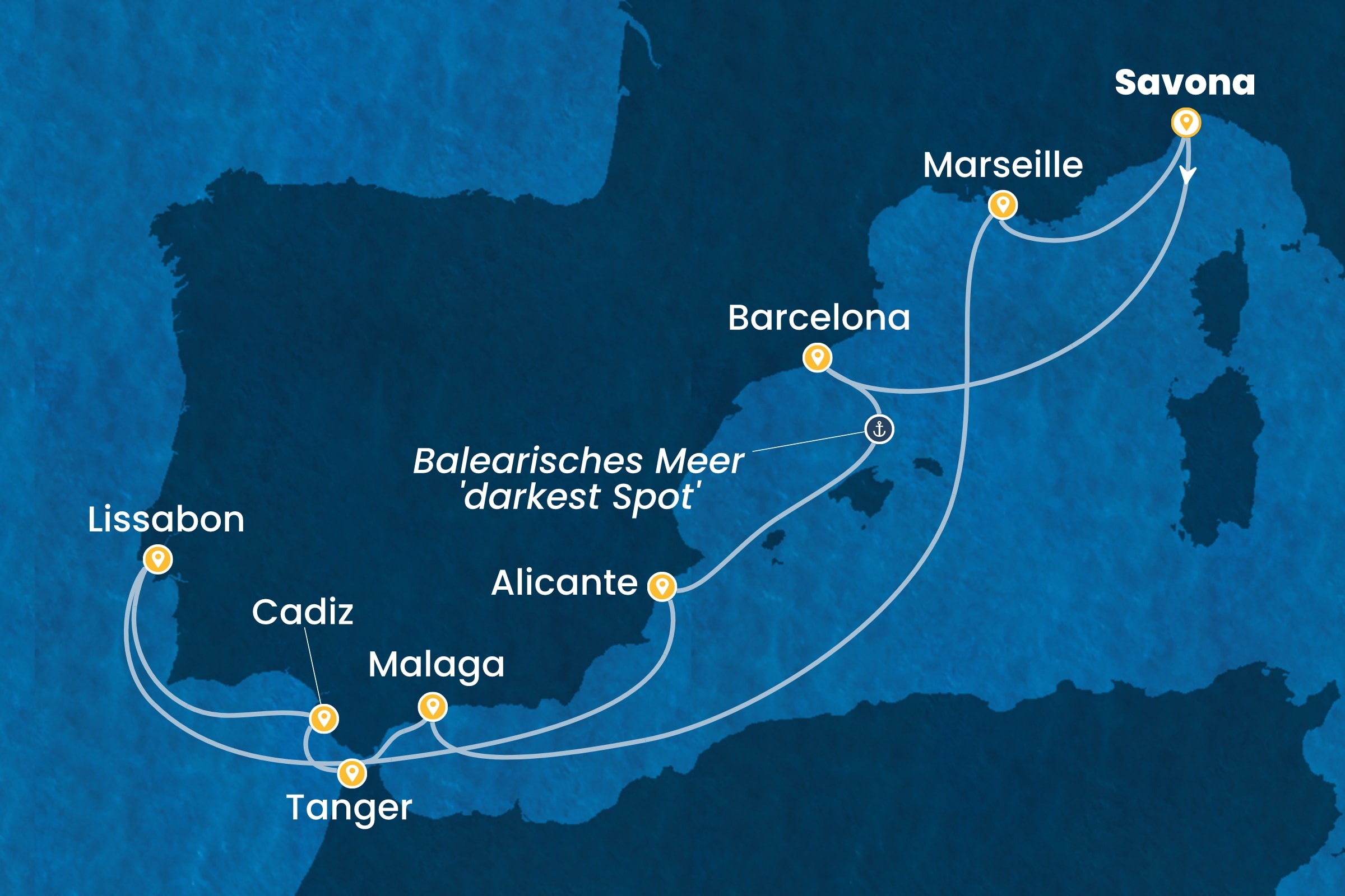 Westliches Mittelmeer ab Savona