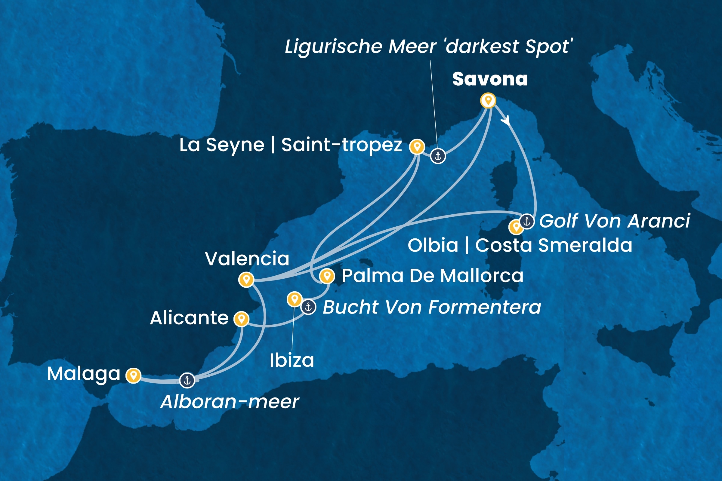 Besondere Kreuzfahrten  ab Savona