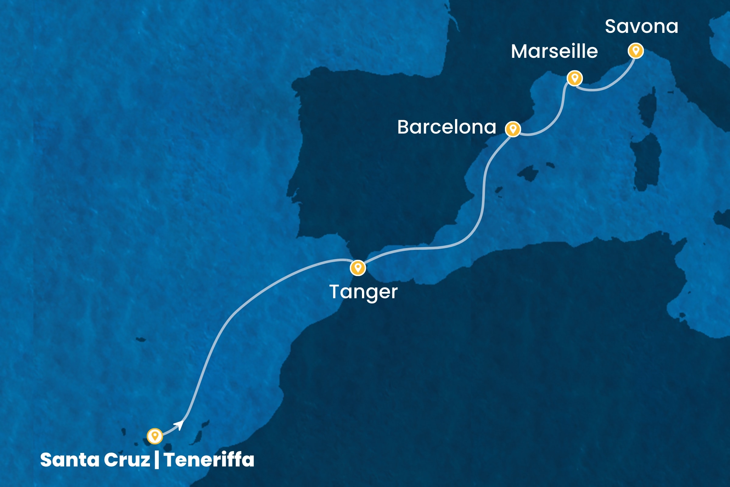 Ozean-Kreuzfahrten ab Santa Cruz | Teneriffa