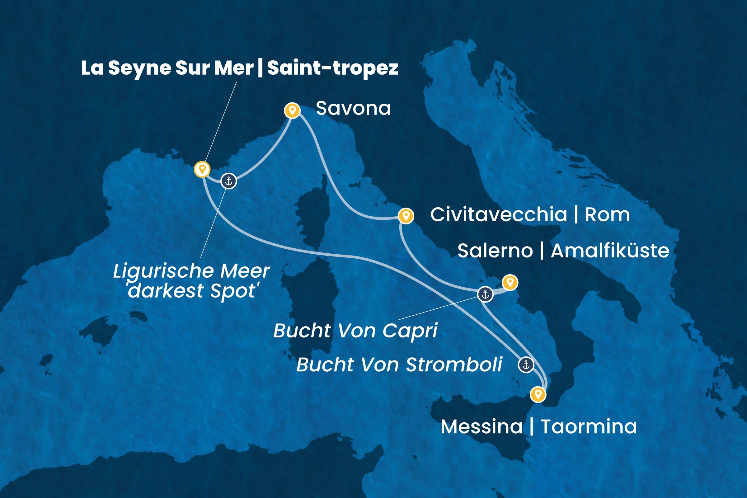 Westliches Mittelmeer ab La Seyne | St. Tropez