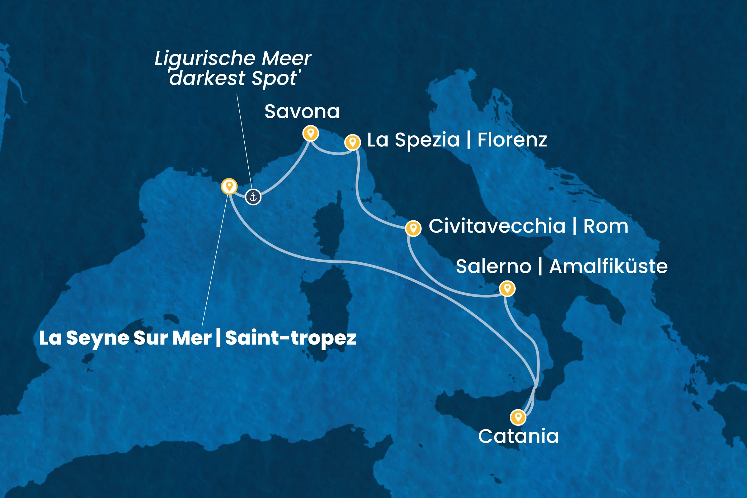 Westliches Mittelmeer ab La Seyne | St. Tropez