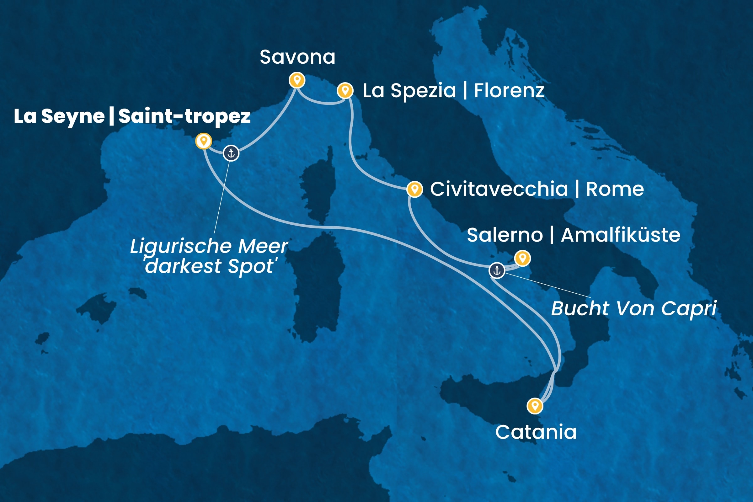 Westliches Mittelmeer ab La Seyne | St. Tropez